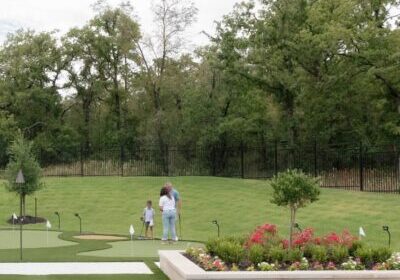 Cleared custom home lot in Flower Mound, Texas ready for construction by Victor Myers Custom Homes